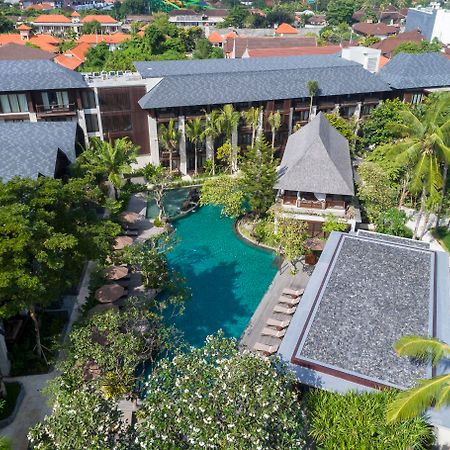 Ramayana Suites And Resort Кута Экстерьер фото Aerial view of the hotel