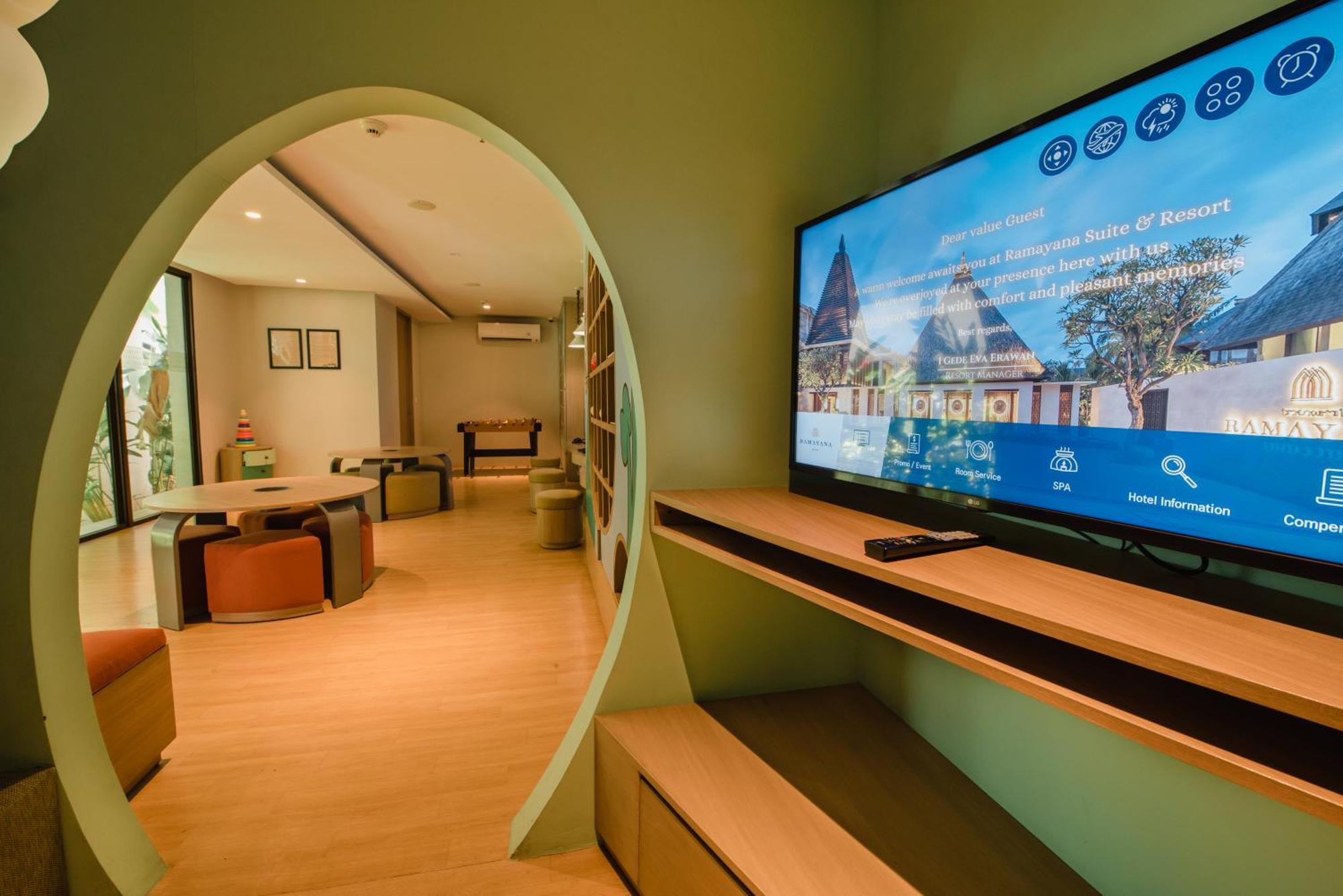 Ramayana Suites And Resort Кута Экстерьер фото The interior of the hotel
